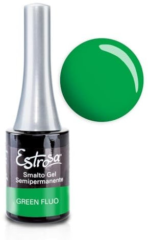 Estrosa Smalto Gel Semipermanente Green Fluo - 100 gr