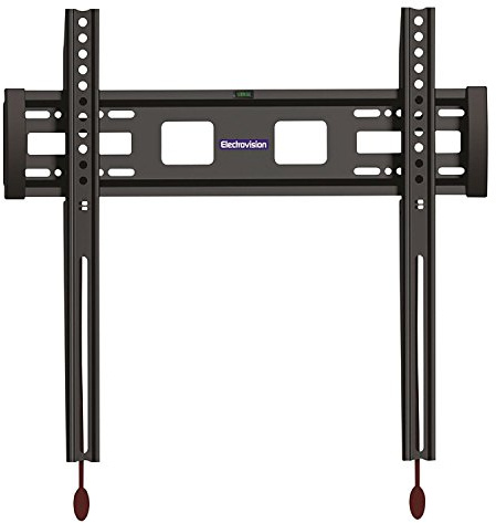 Low Profile Fixed TV Mounting Bracket with Smart Locking Design For Screens 26 - 55