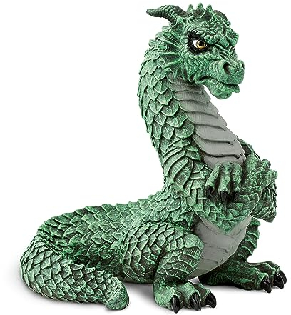 Safari Ltd Drago Scontroso 9.1cm | Figura di Drago Dipinta a Mano | Giocattoli per Bambini | Non tossico e privo di BPA | Adatto per bambini dai 3 anni