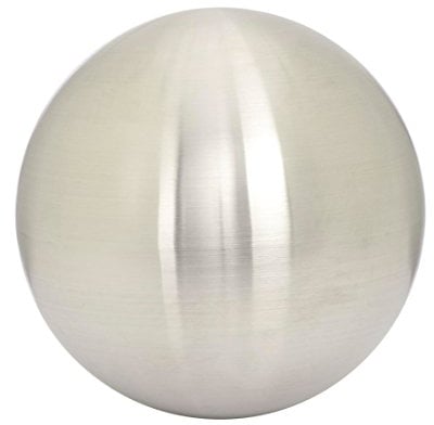 Dehner Edelstahlkugel gebürstet, Ø 25 cm, silber