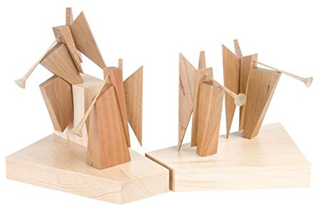 Kneisz Design Weihnachtskrippe Magdalena Platte 5: Posaunen-Steh-Sitz-Engel