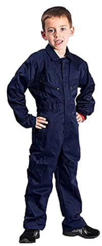 Portwest Tuta per ragazzi e ragazze per bambini, mini tuta da giardino, garage Keep Clean [10/11 anni]