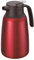 Peacock AHR-150-R Thermo-Topf, Tischtopf, Wärme- und Kältehaltung, 1,5 l, Edelstahl, Rot