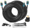 MutecPower 2 Piezas 10m Cable HDMI 2.0 - Cable de Alta Velocidad con Ethernet Soportes Ultra HD 3D 4Kx2K/60HZ y 2160p/Full HD 1080p - 26 AWG - ARC/CEC - Cable Triple blindado - 10 Metros Negro