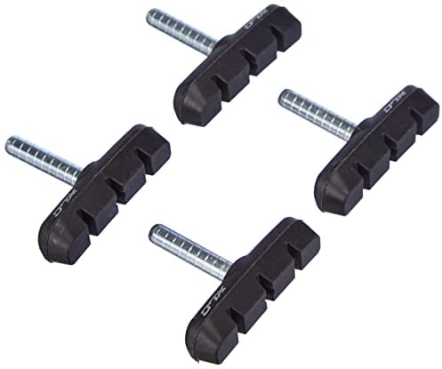 XLC Unisex – Erwachsene Bremsschuhe Cantilever BS-C02 4er Set 55 mm, Schwarz, One Size