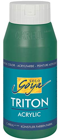 Colecreativo SOLO GOYA Triton Acrylic Basic Dunkelgrün Fl. 750 ml