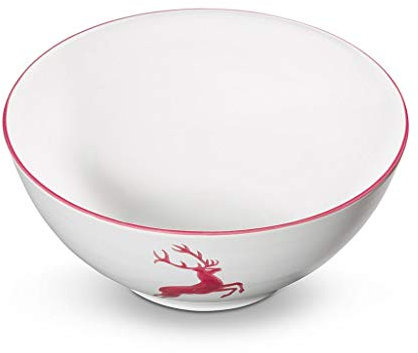 Gmundner Keramik Manufaktur 0320suse23 Cuenco, diámetro 23 cm, Color Rojo Burdeos