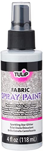 Tulip Fabric Spray Paint 4oz-Sparkling Star Glitter, Other, Multicoloured, 118.3 ml (Pack of 1)