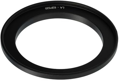 vhbw 62 mm Filteradapter kompatibel mit Nikon Coolpix P530, P510, P520 Kamera Objektiv - Adapter - Ersatz für LA-62P520