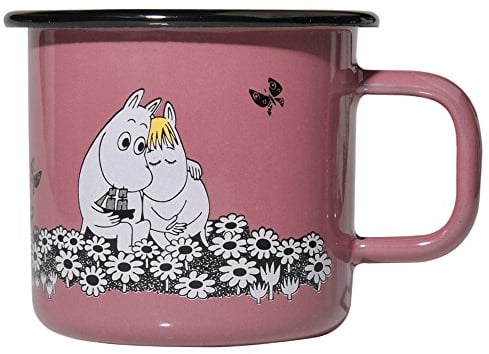 Muurla Tasse, emaillierter Stahl, 3,7 dl, Violett
