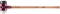 Simplex Vorschlaghammer, Gummikomposition / Superplastik; mit Tempergussgehäuse und Hickorystiel | D=80 mm | 3027.081