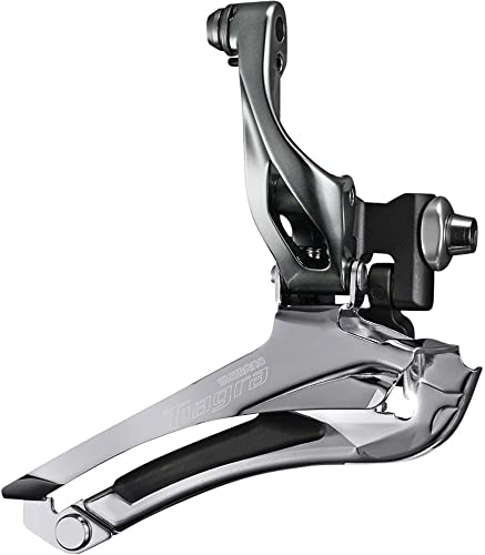 SHIMANO Tiagra FD-4700 Black Front Derailleur, Aluminum, Braze-On Mount, 16T Capacity