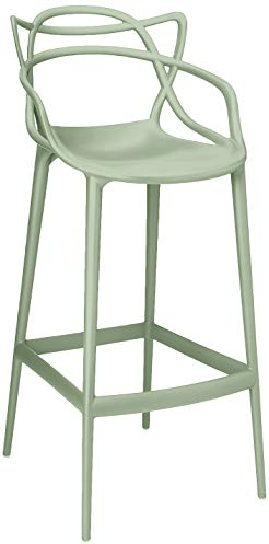 Kartell Masters Stool Hocker, Grün Sauge, H.75