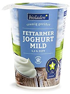 Fettarmer Joghurt mild im Becher, 1,5 % Fett 6 x 500 gr