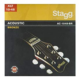 STAGG Saitensatz f. Westerngitarre Bronze/xtra lt
