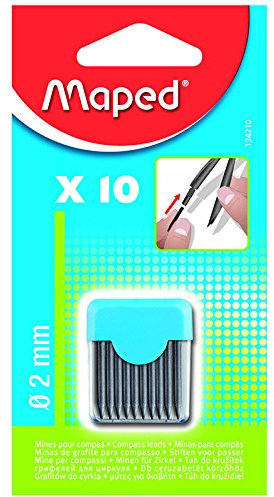 Maped Zirkelminen 134210 3, 2 mm, H, 10 Stück