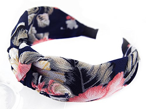 axy HR33 Haarreif Serie 33 Hair Band mit Schleife -Vintage-Wunderschön Stirnband (Motiv 5)