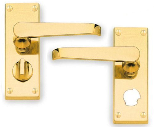Carlisle Brass Traditional Victorian Straight Door Handle, 11.8 x 4 cm, CBV31