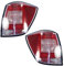 ENVA MADE FOR QUALITY BESTPRICE 2x Heckleuchte links rot/weiß ohne Lampenträger Kompatibel mit OPEL ASTRA H Caravan (A04), ASTRA H Kasten/Kombi (L70)