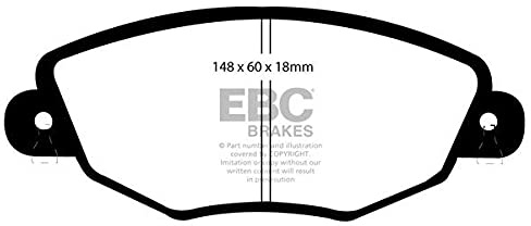 EBC Brakes DP41322R Yellowstuff Bremsbeläge