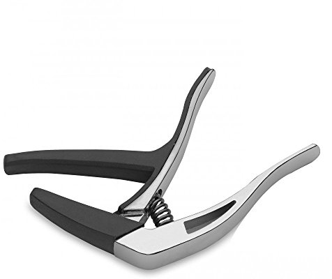 Stagg SCPX-CU CR Curved Trigger Capo - Chrome