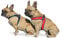 Tre Ponti Geschirr für Hunde / Farbe Schwarz / Gr.2,5 bis ca. 6kg Brustumfang 37-42cm