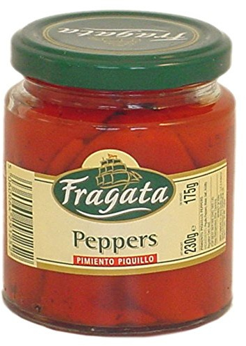Fragata Peppers - Piquillo Pimiento (230g) - Pack of 6