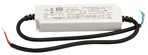 Mean Well LPF-60-24 LED-Treiber, LED-Trafo Konstantspannung, Konstantstrom 60W 2.5A 14.4-24 V/DC n