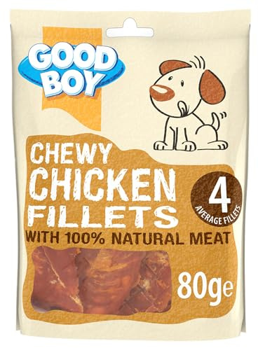 Good Boy Chewy Chicken Fillets, 80g