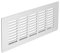 Gedotec Chapa Perforada Placa de Puente Rejillas Ventilación de Aluminio | 225 X 80mm | Altura 15mm | con Gerillten Stegen | Aluminio Natural Anodizado | Calidad de Marca para Su Sala de Estar