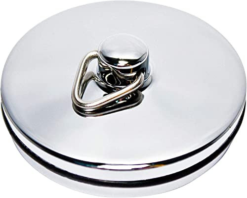 Bulk Hardware BH03915 Bouchon de baignoire en Métal Chromé, 45 mm