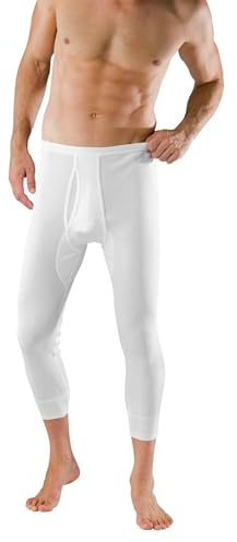 Schiesser Herren 3/4 Lange Unterhose original Doppelripp Box - 005049