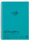 LIHITLAB Refillable Notebook (Journal), Lined Paper, 9.9 x 7.3 inches, Blue Green (N1608-28)