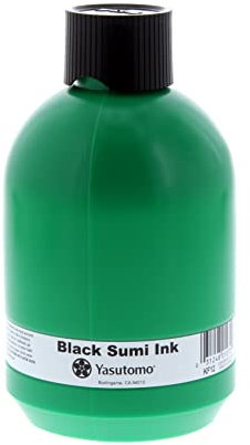Sumi Ink - Sumi Tusche - Schwarz - Fluessig - 355 ml