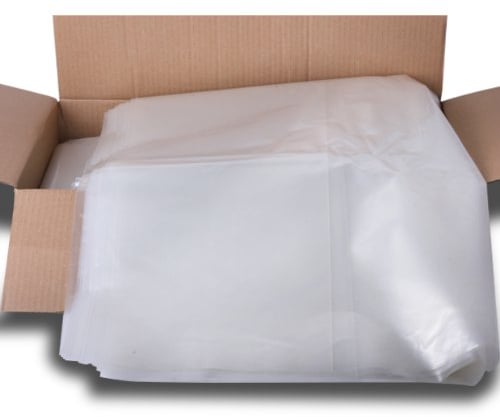 25 Pack Of Strong Heavy Duty Clear Refuge Rubbish Sack Liner Bags For Wheelie Bins.