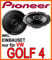VW Golf 4 - Lautsprecher - Pioneer TS-G1732i - 16cm Einbauset
