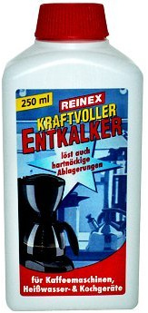 Kraftvoller Entkalker 250ml HDPE-Flasche Reinex