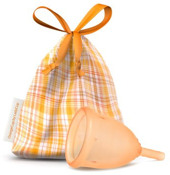 'LadyCup – MenstruationstasseOrange, talla- S (Small)