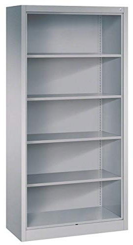 C und P Büroregal mit 4 Einlegeböden, HxBxT 195x93x40 cm