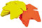 agipa 24910 Symbol-Etiketten Pfeil, gelb/orange, 320 x 480 mm