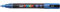 uni-ball Posca 186588 - Marqueur Pointe Fine PC - 3M, 0,9-1,3 mm, Bleu Foncé Pailleté