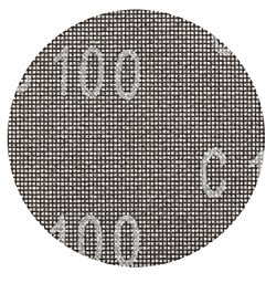 kwb 491408 Schleifgitter Scheibe für Exzenterschleifer (Korn 80, für Gips und Rigips), Durchmesser 150 mm, 5er Pack