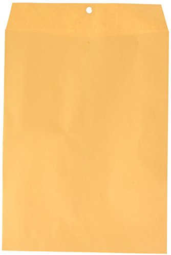 Mead Briefumschläge mit Verschluss, 22,9 x 30,5 cm, 4 Stück