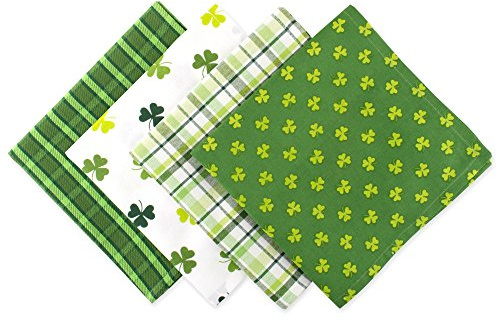 DII St. Patrick's Day Collection Tabletop, Napkin Set, St. Patrick's Day, 4 Piece