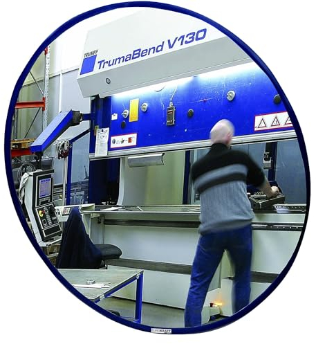 eurokraft | Universal-Spiegel für innen und außen | rund | Ø 700 mm