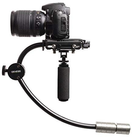Genesis Yapco Steadycam Videostativ ( 1/4 Zoll Gewinde, Gewicht bis 2,2kg, inkl. Gegengewichte, einfaches ausbalancieren)