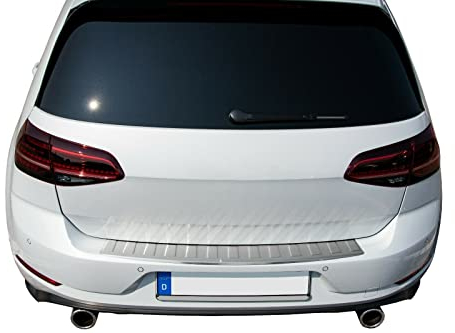 Ladekantenschutz Edelstahl MATT kompatibel für VW GOLF 7 VII SCHRÄGHECK | mit Abkantung | premium Qualität von RECAMBO