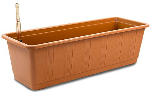 Bergland Kunststoff Bewässerungskasten - Terracotta 60 cm