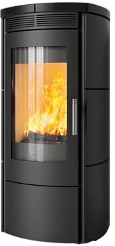 Kaminofen Hark 130 ECOplus opak-schwarz graphit
