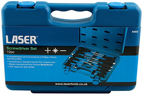 Laser 5983 Screwdriver Set 12pc
